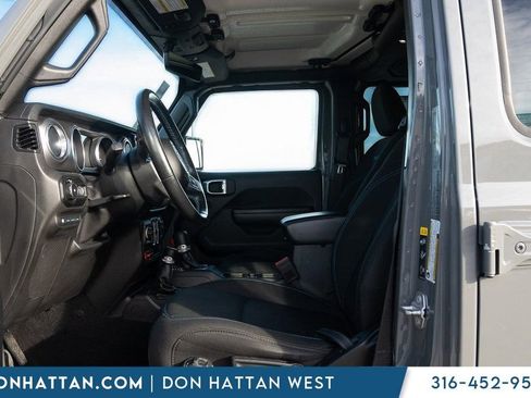 Used 2021 Jeep Wrangler Unlimited Rubicon 4xe w/ Steel Bumper Group image 3