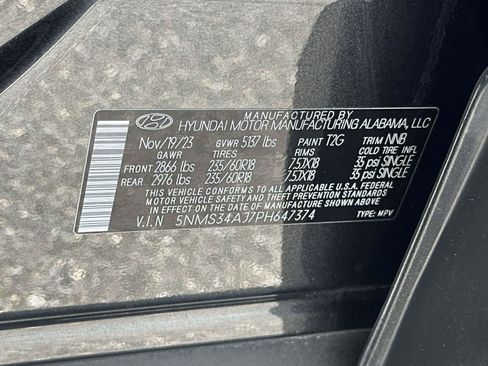 Certified 2023 Hyundai Santa Fe SEL w/ Premium Package FWD image 25
