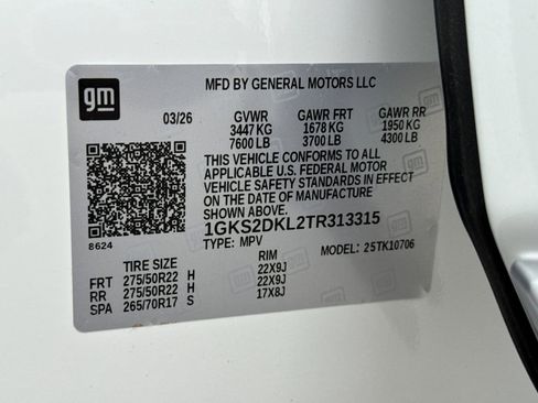 New 2026 GMC Yukon Denali w/ Sun & Power Step Package AWD/4WD image 29