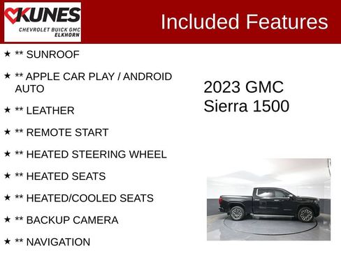 Used 2023 GMC Sierra 1500 Denali Ultimate AWD/4WD image 2