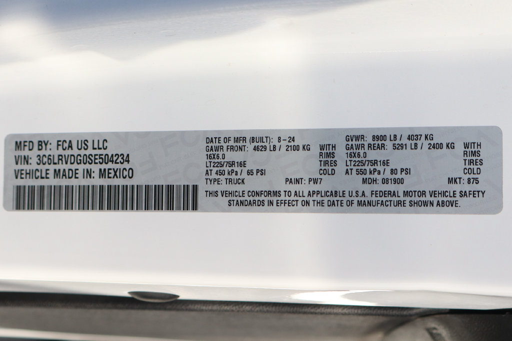 Used 2025 RAM ProMaster 2500 w/ Convenience Group FWD image 49
