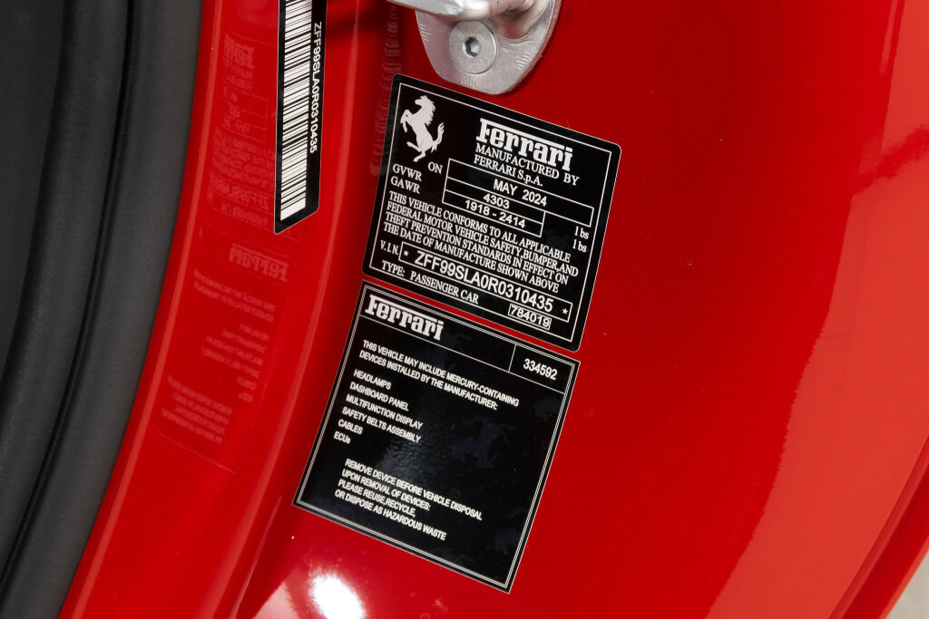 Certified 2024 Ferrari 296 GTB RWD image 28