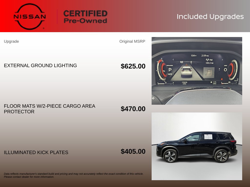 Used 2025 Nissan Rogue SL AWD/4WD image 21