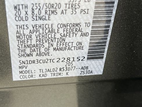 New 2026 Nissan Pathfinder SL FWD image 17