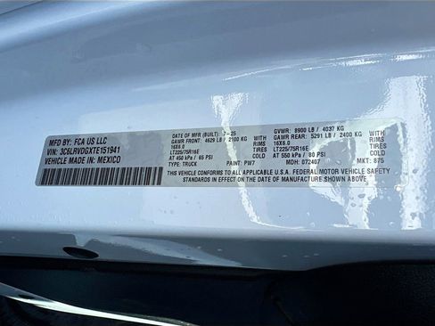 Used 2026 RAM ProMaster 2500 w/ Convenience Group FWD image 24
