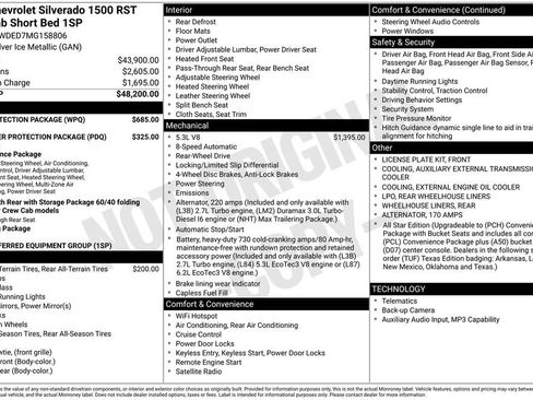 Used 2021 Chevrolet Silverado 1500 RST w/ Bed Protection Package image 8