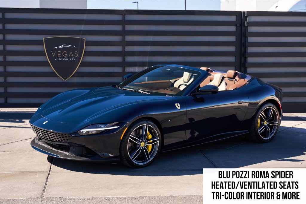 Used 2025 Ferrari Roma Spider RWD image 1