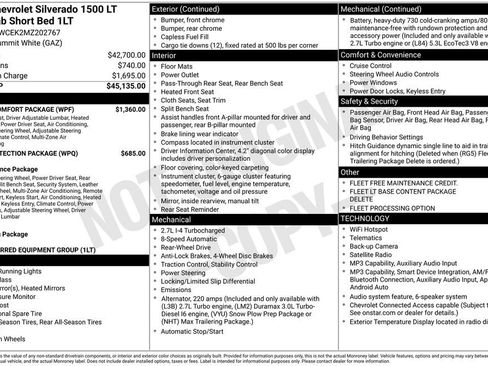 Used 2021 Chevrolet Silverado 1500 LT w/ Fleet Comfort Package RWD image 31