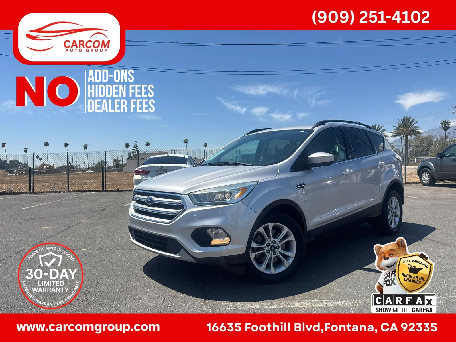 Used 2017 Ford Escape SE w/ Equipment Group 201A FWD image 1