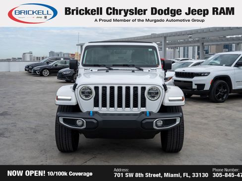 Used 2022 Jeep Wrangler Unlimited Sahara 4xe w/ Cold Weather Group image 2