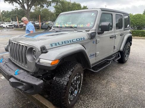 Used 2023 Jeep Wrangler Unlimited Rubicon 4xe w/ Steel Bumper Group AWD/4WD image 1