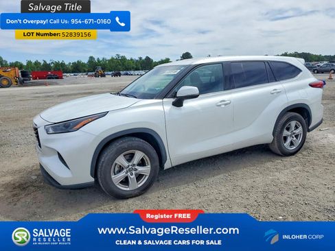 Used 2022 Toyota Highlander L FWD image 1
