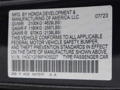 Used 2023 Honda Accord Touring image 55