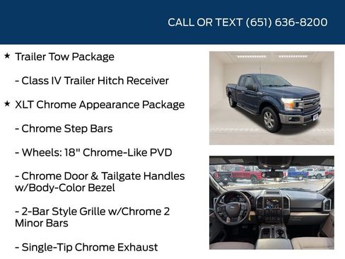 Used 2018 Ford F150 XLT w/ Equipment Group 302A Luxury image 20