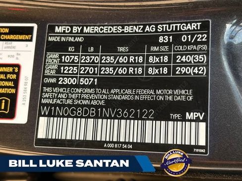 Used 2022 Mercedes-Benz GLC 300 image 1