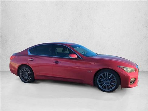 Used 2017 INFINITI Q50 Red Sport 400 AWD/4WD image 4