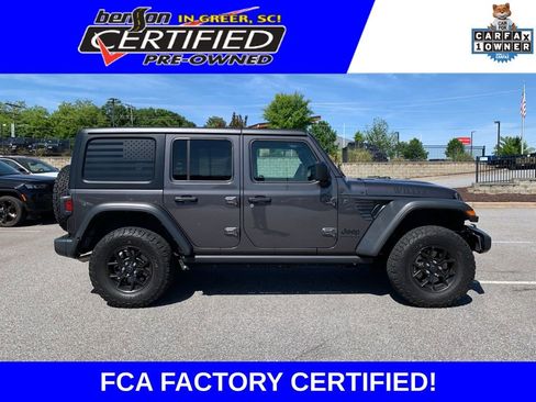 Certified 2024 Jeep Wrangler Unlimited Sport AWD/4WD image 1