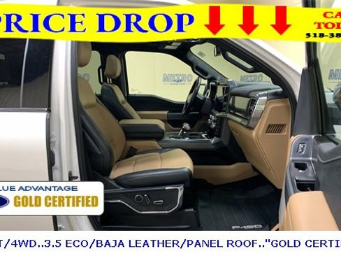 Certified 2023 Ford F150 Lariat w/ Equipment Group 502A High image 14