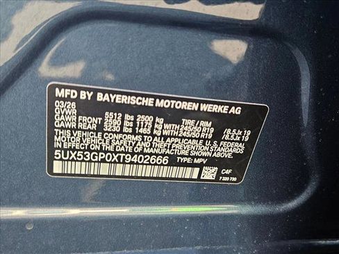 New 2026 BMW X3 xDrive30 w/ M Sport Package AWD/4WD image 17