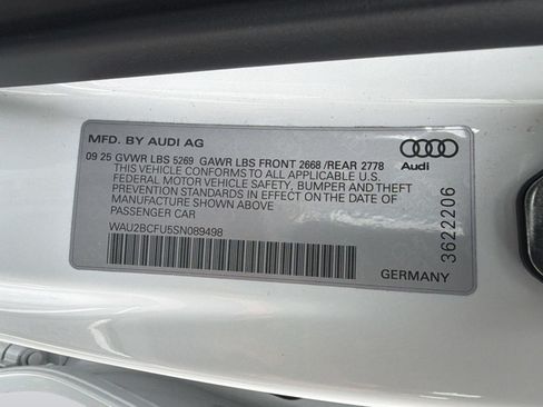 Certified 2025 Audi A5 2.0T Premium Plus w/ Premium Plus AWD/4WD image 25