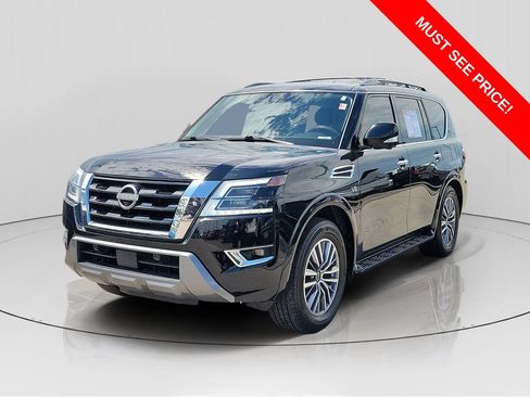 Used 2022 Nissan Armada SL w/ Captain's Chairs Package AWD/4WD image 2