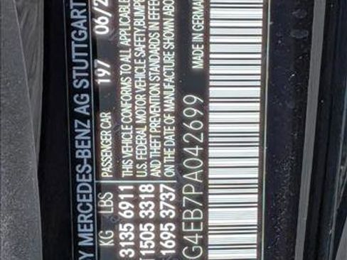 Certified 2023 Mercedes-Benz EQS 580 4MATIC Sedan image 26