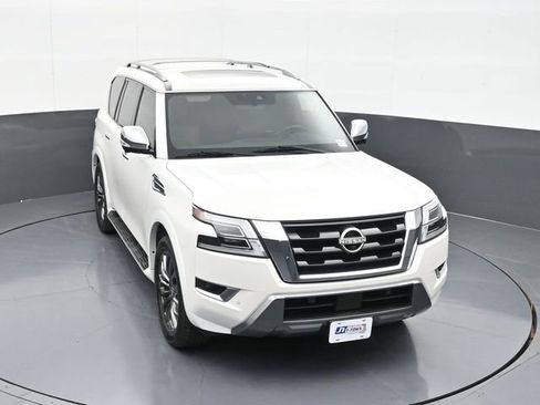 Used 2023 Nissan Armada Platinum w/ Captain's Chairs Package image 72