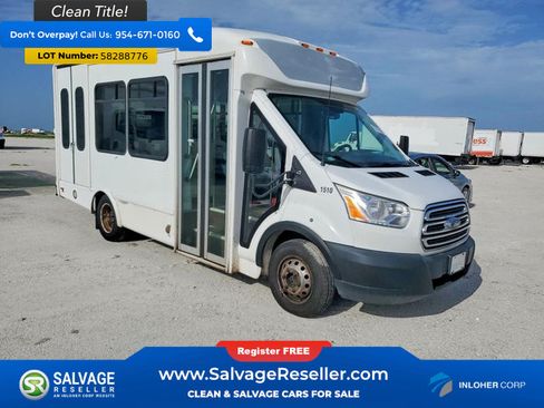 Used 2019 Ford Transit 350 138 DRW w/ Shuttle Bus Prep Package RWD image 5