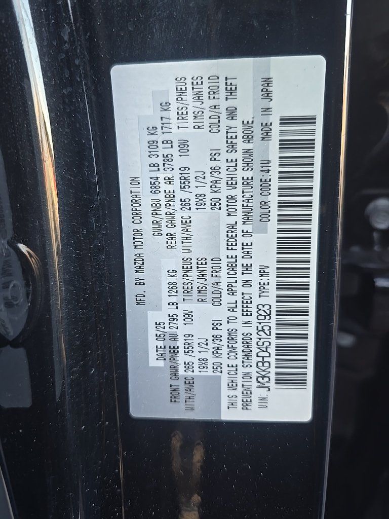 Used 2025 MAZDA CX-90 3.3 Turbo w/ Preferred Package AWD/4WD image 6
