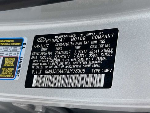 Used 2017 Hyundai Tucson SE AWD/4WD image 30