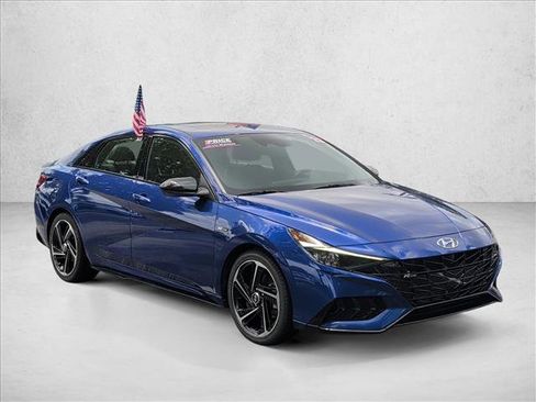 Used 2023 Hyundai Elantra N Line w/ Preferred Accessory Package FWD image 3