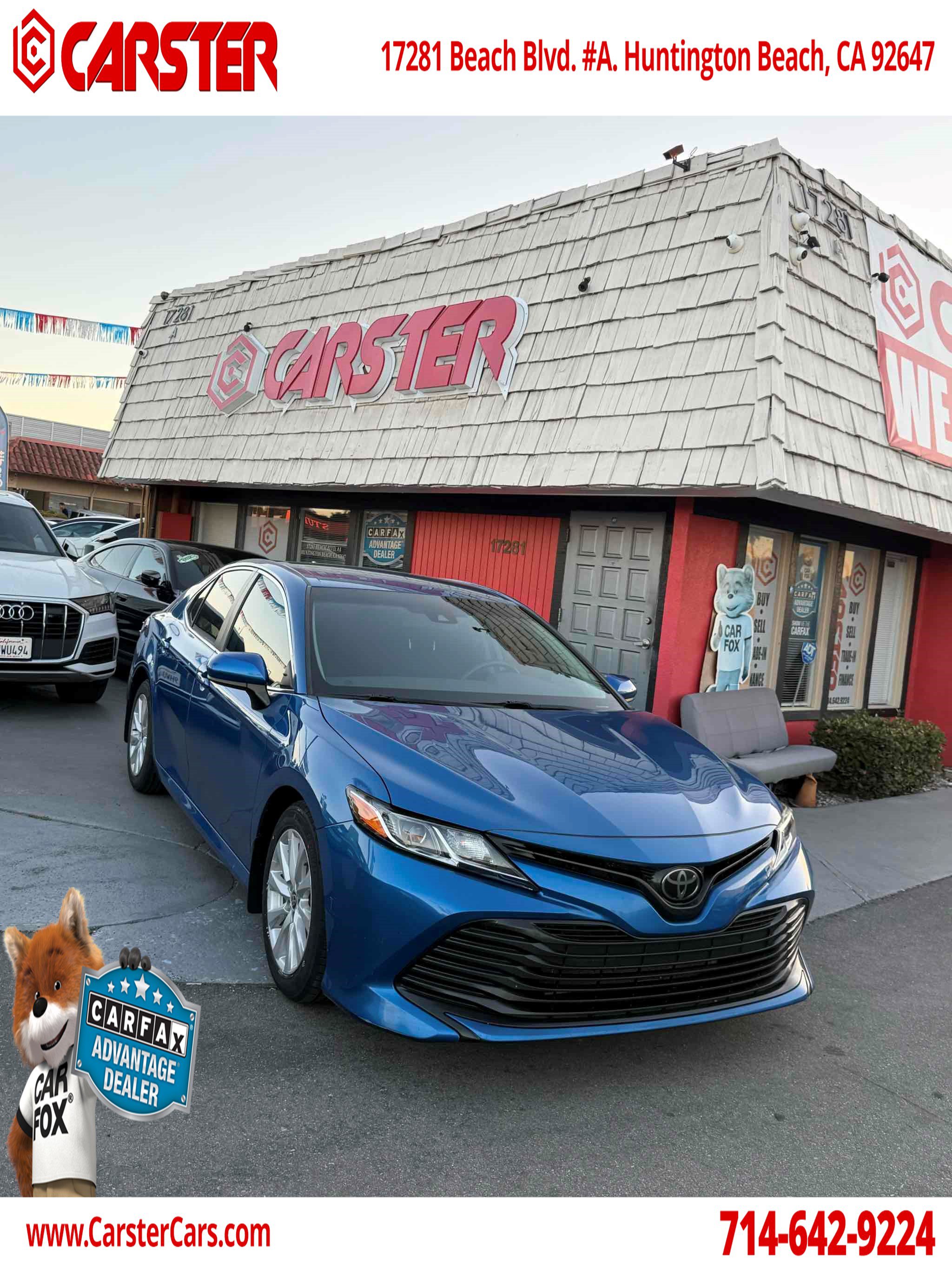 Used 2020 Toyota Camry LE w/ Carpet Mat Package FWD image 1