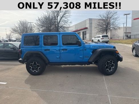 Used 2022 Jeep Wrangler Unlimited Rubicon 4xe w/ Cold Weather Group image 2