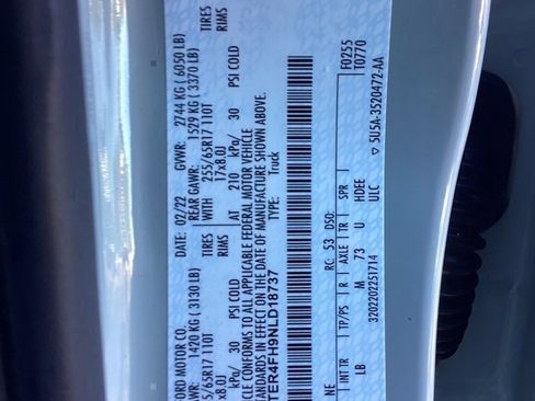 Used 2022 Ford Ranger XLT w/ Equipment Group 301A Mid image 60