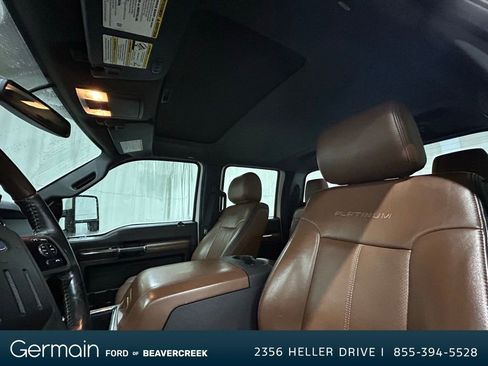 Used 2015 Ford F250 Platinum w/ Platinum Package image 17