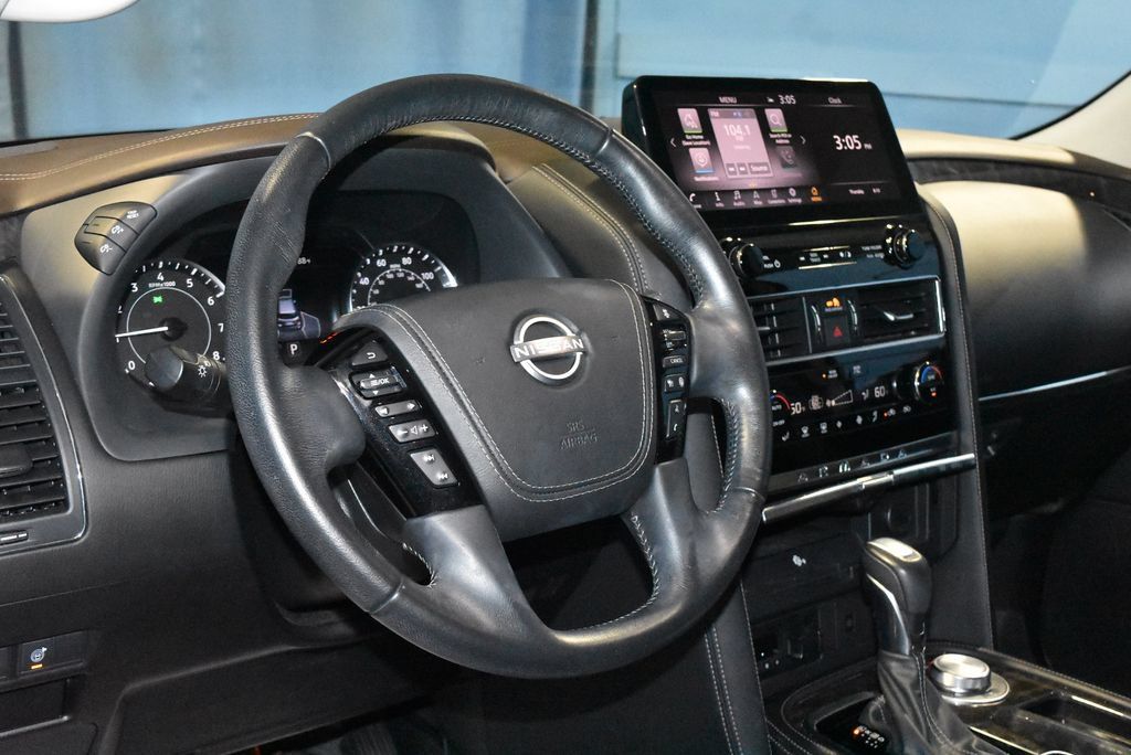 Used 2021 Nissan Armada Platinum w/ Captain's Chairs Package AWD/4WD image 2