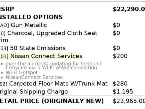 Used 2025 Nissan Sentra SV image 4