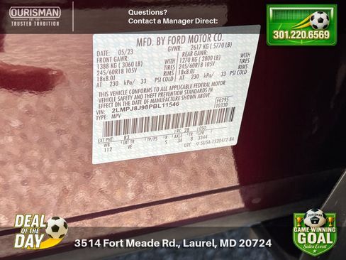 Used 2023 Lincoln Nautilus AWD w/ Premium Package image 30