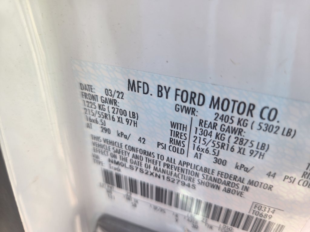 Used 2022 Ford Transit Connect XL FWD image 12