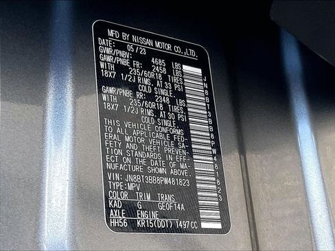 Certified 2023 Nissan Rogue SV AWD/4WD image 35