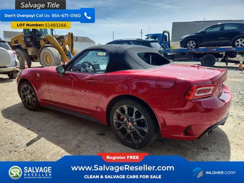 Used 2018 FIAT 124 Spider Abarth w/ Convenience Group RWD image 3