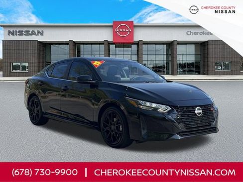 Certified 2025 Nissan Sentra SR w/ Midnight Edition FWD image 1