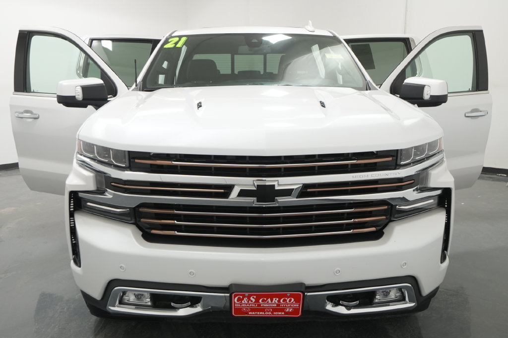 Used 2021 Chevrolet Silverado 1500 High Country w/ LPO, Dark Essentials Package AWD/4WD image 38
