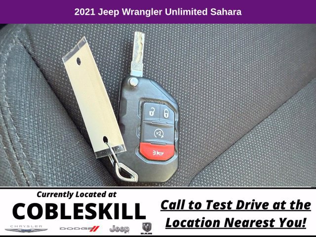 Used 2021 Jeep Wrangler Unlimited Sahara AWD/4WD image 23