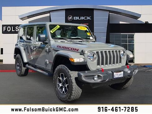 Used 2021 Jeep Wrangler Unlimited Rubicon AWD/4WD image 1
