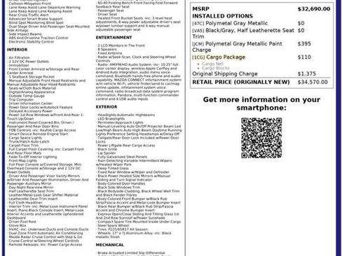 Used 2023 MAZDA CX-50 2.5 S w/ Cargo Package image 9