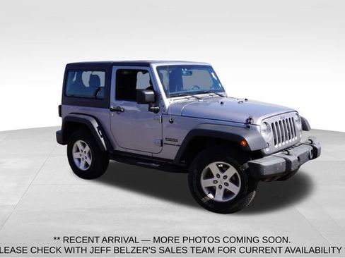 Certified 2016 Jeep Wrangler Sport w/ Quick Order Package 24S AWD/4WD image 1