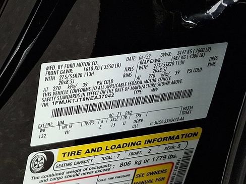 Used 2022 Ford Expedition Max XLT AWD/4WD image 30