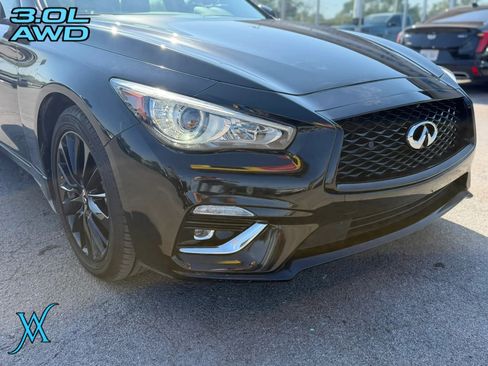 Used 2021 INFINITI Q50 Luxe w/ Seat & Sound Package AWD/4WD image 10