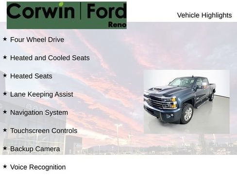 Used 2019 Chevrolet Silverado 2500 High Country w/ Duramax Plus Package AWD/4WD image 8